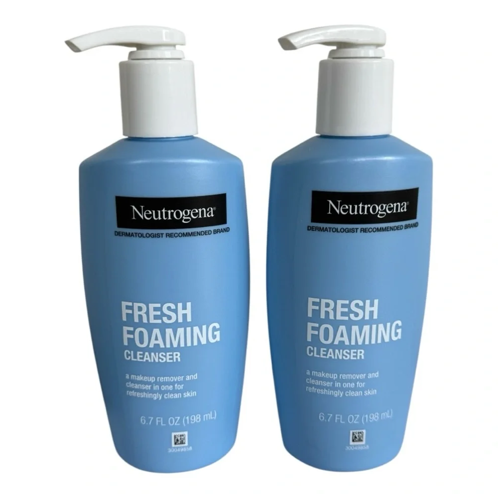 Neutrogena Fresh Foaming Cleanser Original 6.7 fl oz Two Pack New
